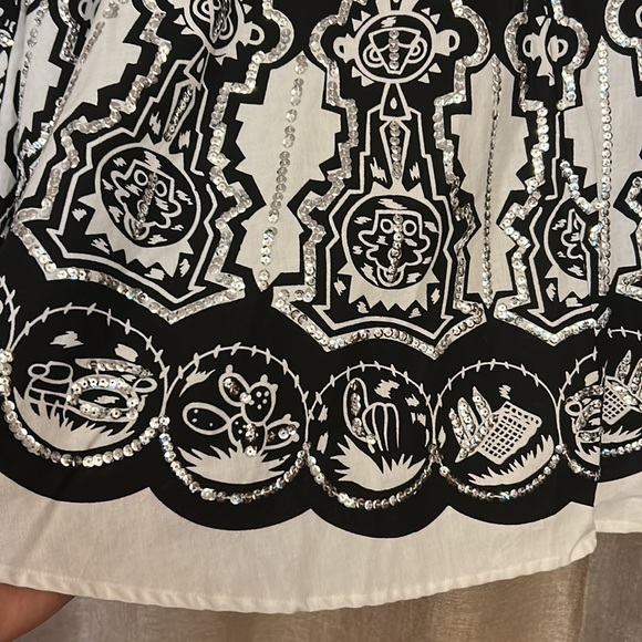 A Line Full Skirt size 8 Carole Little - Picture 4 of 6